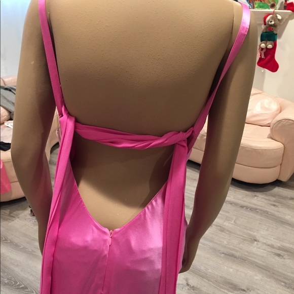 DINA BAR-EL Bright pink gown wedding prom - Picture 3 of 6